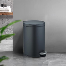 Ведро мусорное Weltwasser LORA BL 20L 10000013836, Черный матовый