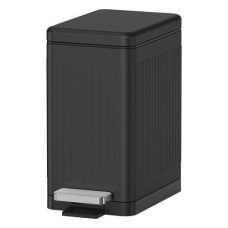 Ведро мусорное Weltwasser MAGY BL 15L 10000011264, Черный матовый