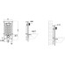 Инсталляция для унитаза Weltwasser MARBERG 507 RD BL 10000011214, Встроенный Инсталляция для унитаза Weltwasser MARBERG 507 RD BL 10000011214, Встроенный