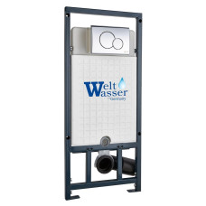 Инсталляция Weltwasser MARBERG 507 RD CR нажимная 10000005952, Настенный
