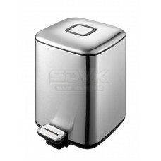 Ведро мусорное Weltwasser MILA MT 12L 10000000886, Хром