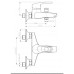 Смеситель для ванны Weltwasser MX ISAR 503 10000002012, Хром, Латунь