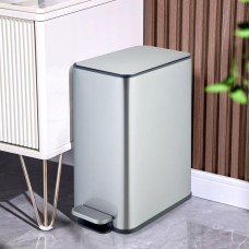 Ведро мусорное Weltwasser PAOLO MT 10L 10000013416, Хром