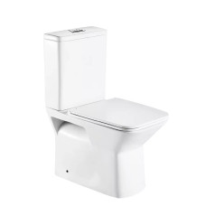 Унитаз Weltwasser WW SK 10000009967, Безободковый, Прямоугольная, Белый, Фаянс