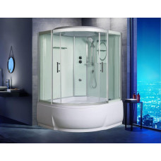 Душевая кабина Weltwasser WW500 EMMER 13555-2 10000004657, Раздвижная, Стекло прозрачное, Четверть круга, Хром