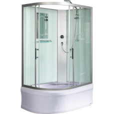 Душевая кабина Weltwasser WW500 HALLE 1201 R 10000003312, Высокий поддон, Раздвижная, Стекло прозрачное, Асимметричная, Правая, Хром