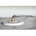 Душевая кабина Weltwasser WW500 HALLE 904 10000003248, Высокий поддон, Раздвижная, Стекло прозрачное, Четверть круга, Хром
