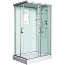 Душевая кабина Weltwasser WW500 LAINE 1204 10000003273, Низкий поддон, Раздвижная, Стекло прозрачное, Прямоугольная, Хром