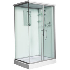 Душевая кабина Weltwasser WW500 LAINE 1212 10000003275, Низкий поддон, Раздвижная, Стекло прозрачное, Прямоугольная, Хром