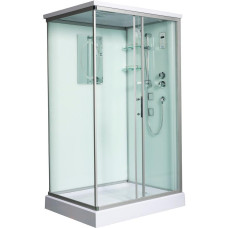 Душевая кабина Weltwasser WW500 LAINE 1214 10000003277, Низкий поддон, Раздвижная, Стекло прозрачное, Прямоугольная, Хром