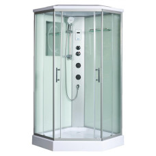 Душевая кабина Weltwasser WW500 NESSE 1004 10000003285, Низкий поддон, Раздвижная, Стекло прозрачное, Хром