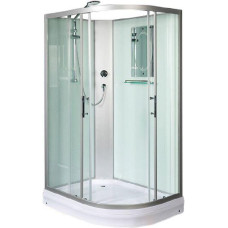 Душевая кабина Weltwasser WW500 WERRA 1201 L 10000003234, Низкий поддон, Раздвижная, Стекло прозрачное, Асимметричная, Левая, Хром