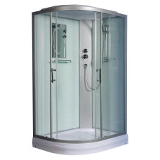Душевая кабина Weltwasser WW500 WERRA 1202 R 10000003329, Низкий поддон, Раздвижная, Стекло прозрачное, Асимметричная, Правая, Хром