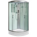 Душевая кабина Weltwasser WW500 WERRA XL 1002 10000014049, Средний поддон, Раздвижная, Стекло прозрачное, Четверть круга, Хром