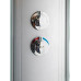 Душевая кабина Weltwasser WW500 WERRA XL 804 10000014044, Средний поддон, Раздвижная, Стекло прозрачное, Четверть круга, Хром