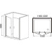 Душевое ограждение Weltwasser WW600 10000002736 120х185, Хром, Распашные, Алюминий Душевое ограждение Weltwasser WW600 10000002736 120х185, Хром, Распашные, Алюминий